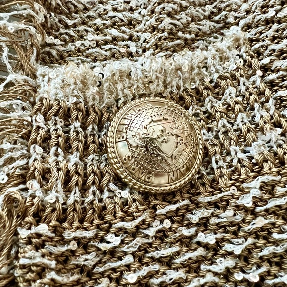 Authentic Balmain Distressed Sequin Embellished Cardigan - Picture 11 of 11